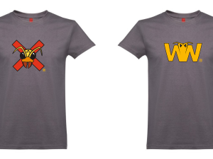 T-shirt Cinzenta WASP WAR EDITIONS